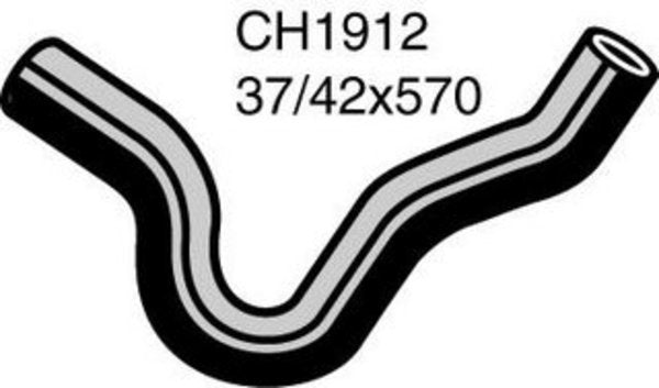 MACKAY Radiator Upper Hose - VOLVO 760 . - 2.8L V6 PETROL - Manual & Auto