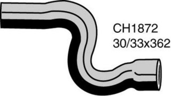 MACKAY Radiator Upper Hose - BMW 318i E30 - 1.8L I4 PETROL - Manual & Auto