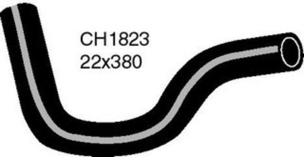 MACKAY Radiator Upper Hose - DAIHATSU MIRA . - 0.7L I3 PETROL - Manual & Au