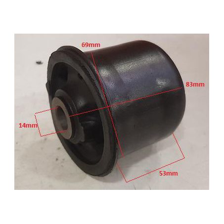 SAS AUTO PARTS Toyota Corolla 07- R beam bush BU275