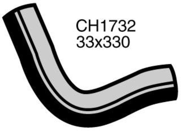 MACKAY Bottom Hose FORD MAZDA 626 GD - 2.2L I4 CH1732