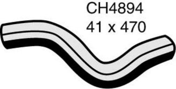 MACKAY BOTTOM HOSE TOYOTA LANDCRUISER