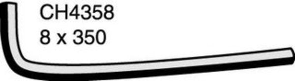 MACKAY HEATER HOSE JAGUAR (BLEEDER) CH4358