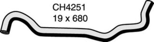 MACKAY HEATER HOSE NISSAN MICRA K12 02- CH4251