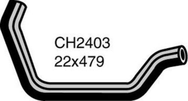 MACKAY HEATER HOSE (LEFT HAND) SAAB 900 CH2403