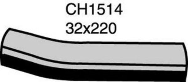 MACKAY Radiator Lower Hose - MERCEDES 200 240D 1977