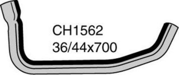 MACKAY Radiator Lower Hose TOYOTA LANDCRUISER HJ75R - 4.0L I6 CH1562