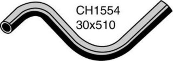 MACKAY Radiator Lower Hose - TOYOTA CORONA ST141R - 2.0L I4 PETROL - Manual