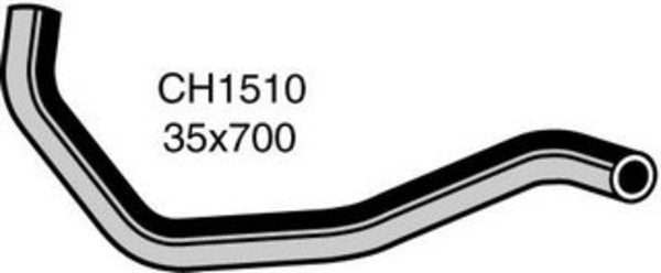 MACKAY Radiator Lower Hose NISSAN BLUEBIRD 910 - 2.0L I4 PETROL CH1510