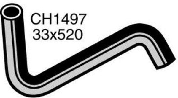 MACKAY Radiator Lower Hose MITSUBISHI SIGMA GK - 2.6L I4 PETROL CH1497