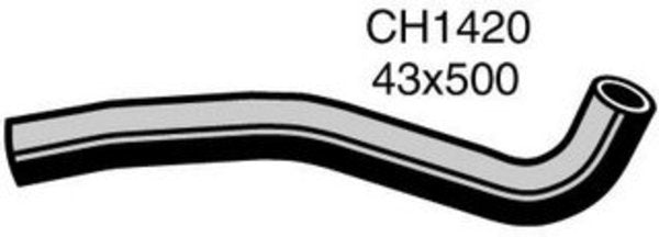 MACKAY Radiator Upper Hose - NISSAN PATROL MQ - 4.0L I6 PETROL - Manual & A