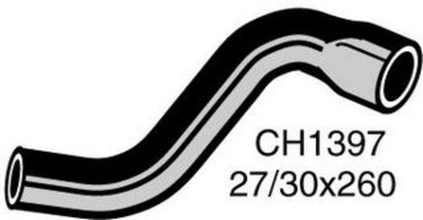 MACKAY Radiator Lower Hose - SUZUKI HATCH . - 0.8L I3 PETROL - Manual & Aut