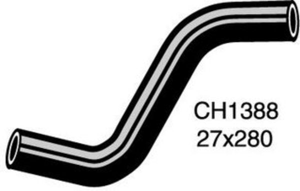 MACKAY Radiator Upper Hose - NISSAN PULSAR N10 - 1.3L I4 PETROL - Manual &