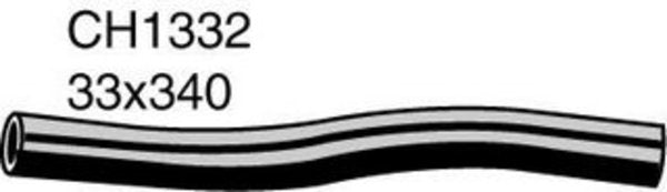 MACKAY RADIATOR HOSE UPPER TOYOTA CROWN 2.6 CH1332