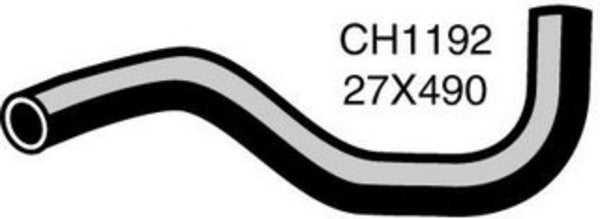 MACKAY Radiator Lower Hose DATSUN NISSAN SUNNY B310 - 1.2L CH1192