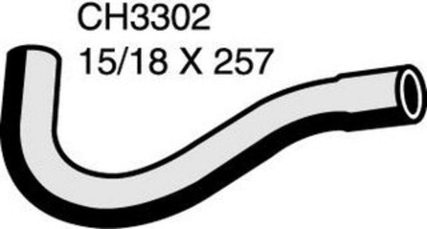 MACKAY HEATER HOSE FALCON BA V8
