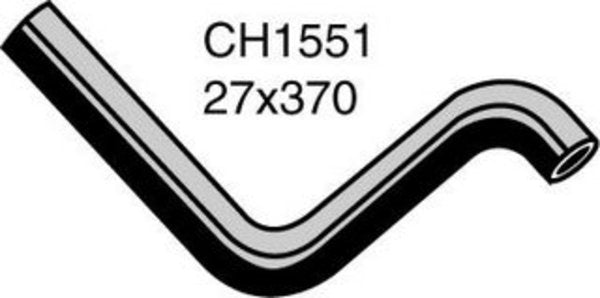 MACKAY Radiator Lower Hose - HOLDEN ASTRA LC - 1.6L I4 PETROL - Manual & Au