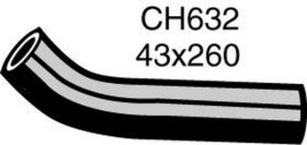 MACKAY TOP HOSE NISSAN PATROP P40 4L 1963-1978