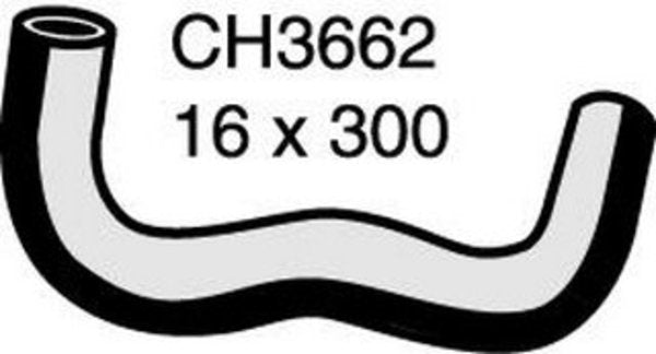 MACKAY HEATER HOSE NAVARA 3.0 V6