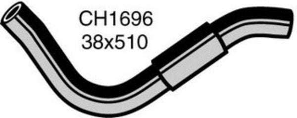 MACKAY Radiator Lower Hose NISSAN PATROL SAFARI GQ - 4.2L I6 CH1696