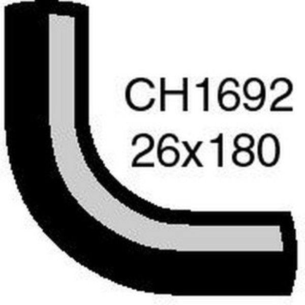 MACKAY Radiator Lower Hose SUZUKI CH1692