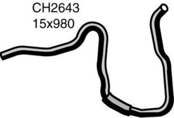 MACKAY NISSAN HEATER HOSE CH2643