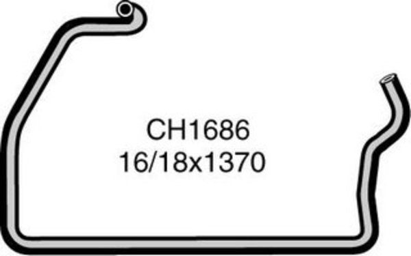 MACKAY Heater Hose - HOLDEN COMMODORE VS - 5.0L V8 PETROL - Manual & Auto