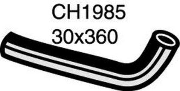 MACKAY Top Hose MITSUBISHI PAJERO NG - 2.5L I4 I/C CH1985