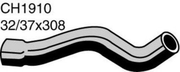 MACKAY Radiator Upper Hose VOLVO 740 2.3L I4 CH1910