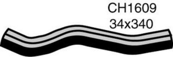 MACKAY Radiator Lower Hose - HYUNDAI EXCEL X1 - 1.5L I4 PETROL - Auto