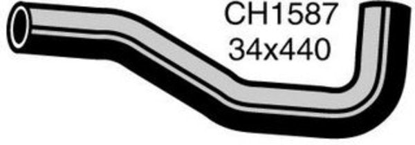 MACKAY Radiator Upper Hose - NISSAN URVAN E23 - 2.0L I4 PETROL - Manual & A