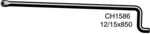 MACKAY Heater Hose NISSAN 120Y B210 1.2L CH1586