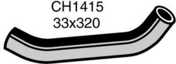 MACKAY Radiator Upper Hose - TOYOTA COROLLA KE70R - 1.3L I4 PETROL - Manual