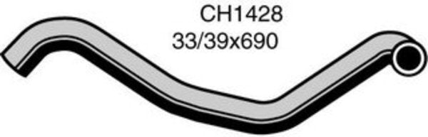 MACKAY Radiator Lower Hose - HOLDEN CAMIRA JD - 1.8L I4 PETROL - Manual & A