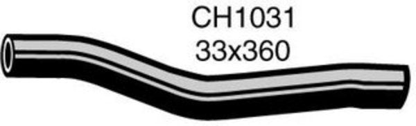 MACKAY Radiator Upper Hose TOYOTA CROWN MS85R - 2.6L I6 PETROL CH1031