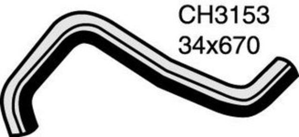 MACKAY NISSAN RADIATOR HOSE LOWER CH3153