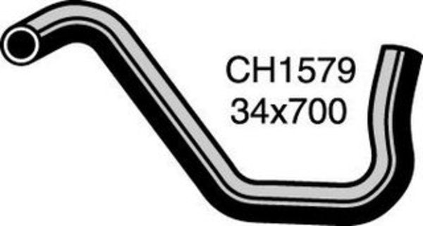 MACKAY Radiator Lower Hose - NISSAN URVAN E23 - 2.3L I4 DIESEL - Manual & A