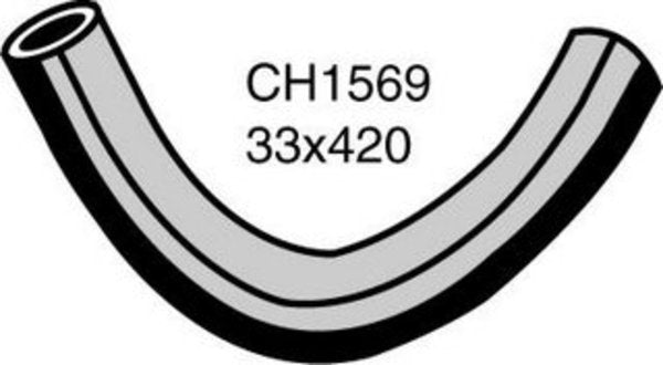 MACKAY Radiator Lower Hose - MITSUBISHI PAJERO NG - 2.6L I4 PETROL - Manual