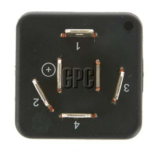 Rotary Headlamp Switch Off/On/On SPDT (Contacts Rated 20A @ 12V) 63216BL