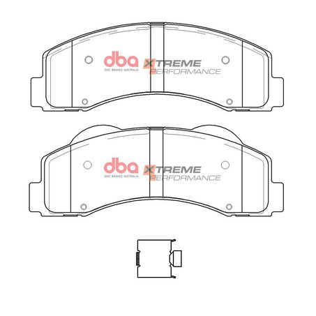 DBA XP Xtreme Performance Brake Pad Set - DB15121XP