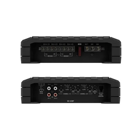 Alpine S-Series S2-A60M 4-Channel Amplifier | 60W x 4 RMS, Bridgeable
