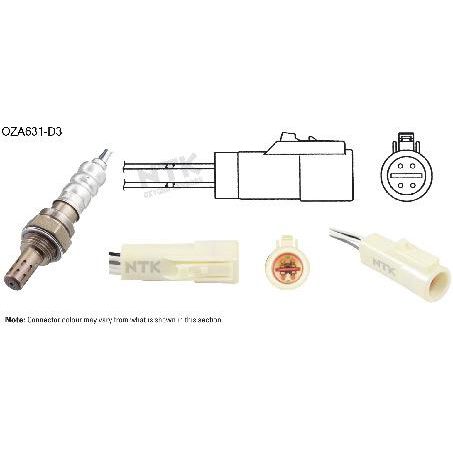 NTK Oxygen Sensor OZA631-D3