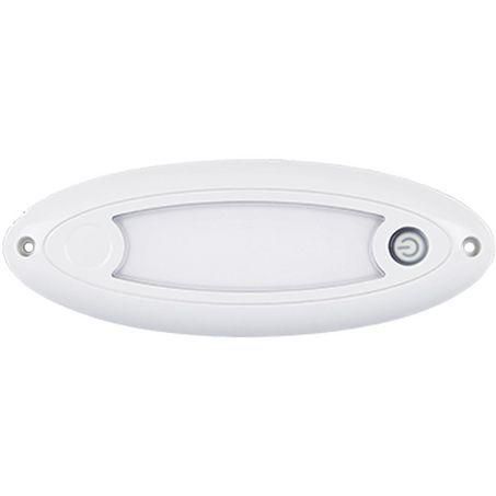 LED Autolamps Small Oval Interior/Exterior Lamp, Touch 16606WM-SW
