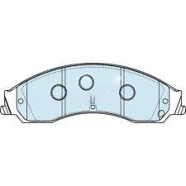 Remsa FRONT DISC BRAKE PADS - MITSUBISHI 380 05- DB1778 E