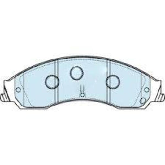 FRONT DISC BRAKE PADS - MITSUBISHI 380 05- DB1778 E 128401
