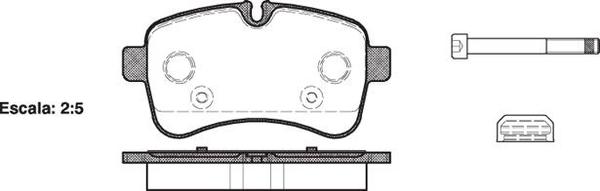 Remsa REAR DISC BRAKE PADS - IVECO DAILY (III) 06-