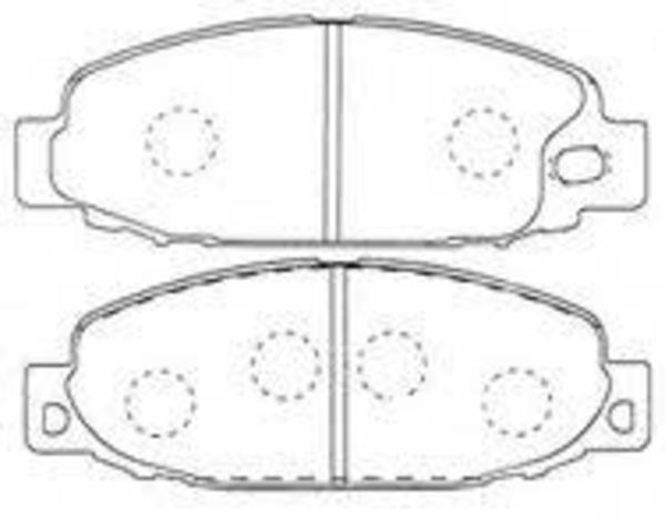 Remsa DB1315 E FRONT DISC BRAKE PADS - MITSUBISHI CANTER FB 94-
