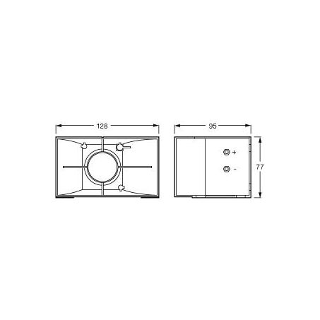 HELLA Back Up Alarm 12 to 36V 82-107Db Self Adjusting 6047