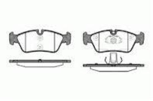 FRONT DISC BRAKE PADS - BMW SERIES 3 E46 DB1414 E 038440