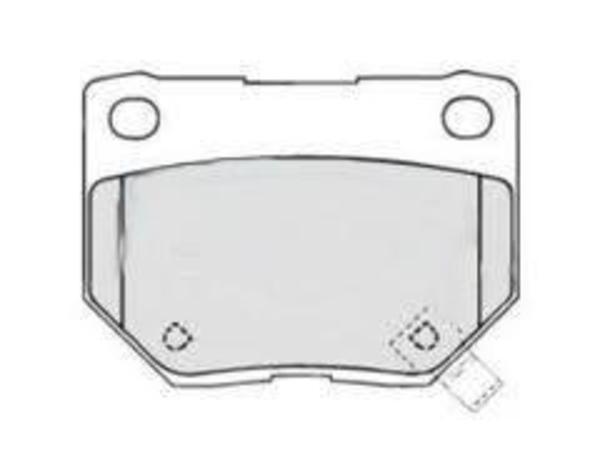 Remsa DB1220 E REAR DISC BRAKE PADS - NISSAN 300ZX 89-97